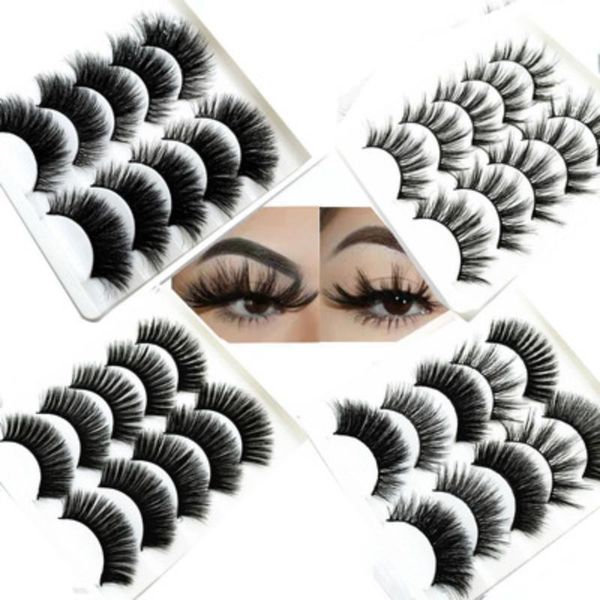 false eyelashes 5 pairs 3d imitation mink hair cilios postiço thick lashes handmade no cruelty eyelash makeup extension tool
false eyelashes 5 pairs 3d imitation mink hair cilios postiço thick lashes handmade no cruelty eyelash makeup extension tool