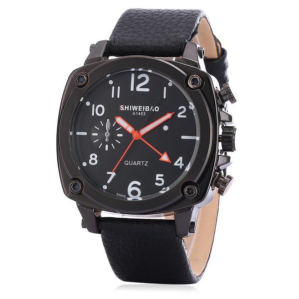 wristwatches shiweibao young men cool fashion quartz watches army sport leather clock business relogio masculino reloj, Slivery;brown
wristwatches shiweibao young men cool fashion quartz watches army sport leather clock business relogio masculino reloj, Slivery;brown