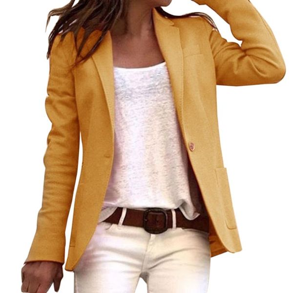 women's suits & blazers fashion women long sleeve slim office blazer coat autumn casual suit 2022, White;black
women's suits & blazers fashion women long sleeve slim office blazer coat autumn casual suit 2022, White;black