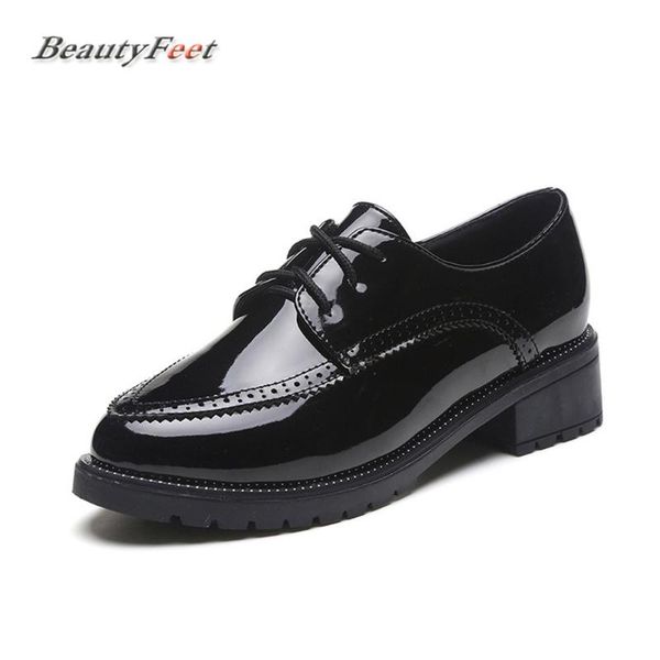 beautyfeet pu leather women shoes female british pointed toe cross tie student casual shoes woman oxford brogue platform, Black
beautyfeet pu leather women shoes female british pointed toe cross tie student casual shoes woman oxford brogue platform, Black