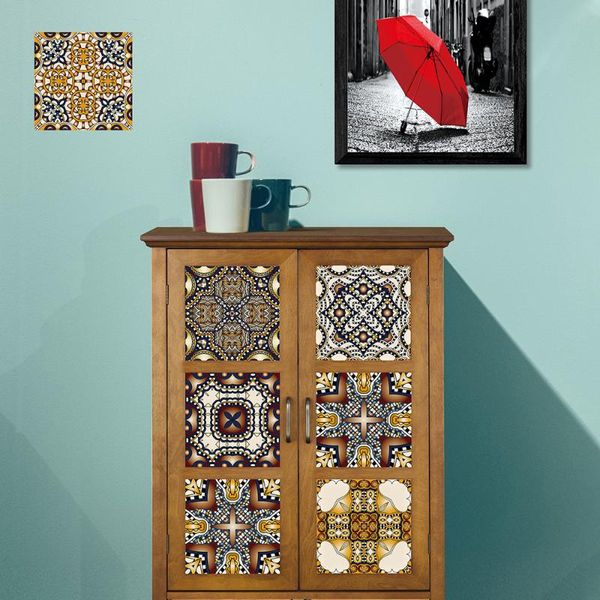 wall stickers mediterranean style cabinet drawer moisture-proof glue-multifunctional pvc tile sticker diy decoration
wall stickers mediterranean style cabinet drawer moisture-proof glue-multifunctional pvc tile sticker diy decoration