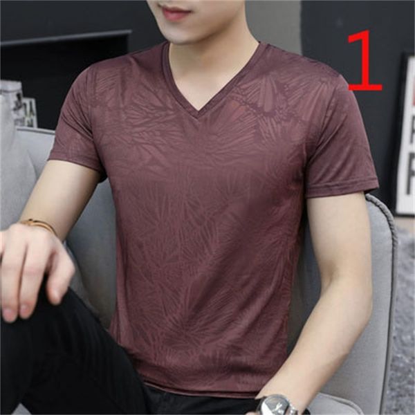 2021 short sleeve t-shirt men's pure white new summer trend clothes round neck cotton 7ois, White;black
2021 short sleeve t-shirt men's pure white new summer trend clothes round neck cotton 7ois, White;black