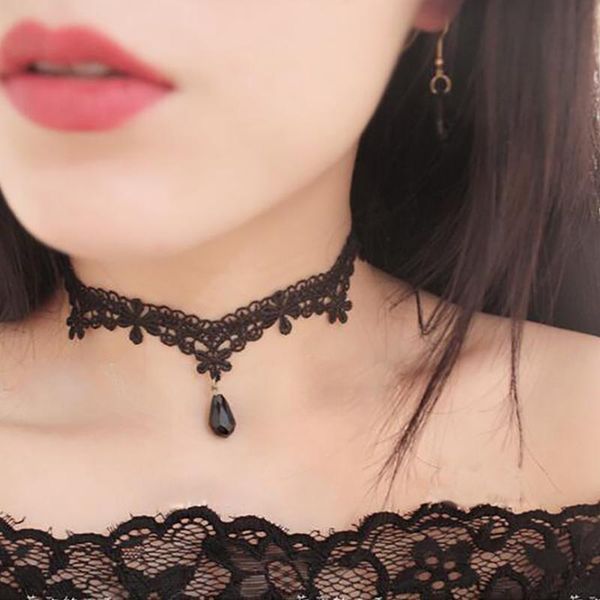 chokers 1pc lace necklace black and white choker collarbone chain fashion jewelry accessories elegant floral, Golden;silver
chokers 1pc lace necklace black and white choker collarbone chain fashion jewelry accessories elegant floral, Golden;silver