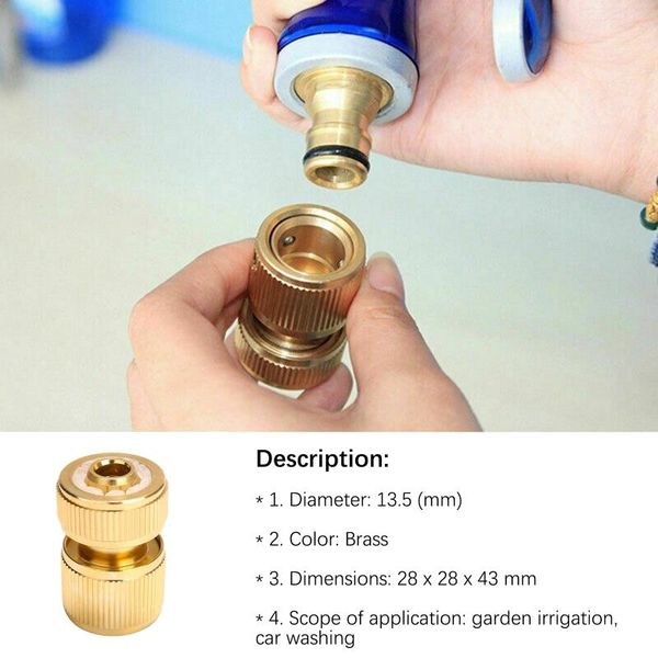 watering equipments garden alloy water joint irrigation brass-coated hose adapter quick connect swivel connector coupling
watering equipments garden alloy water joint irrigation brass-coated hose adapter quick connect swivel connector coupling