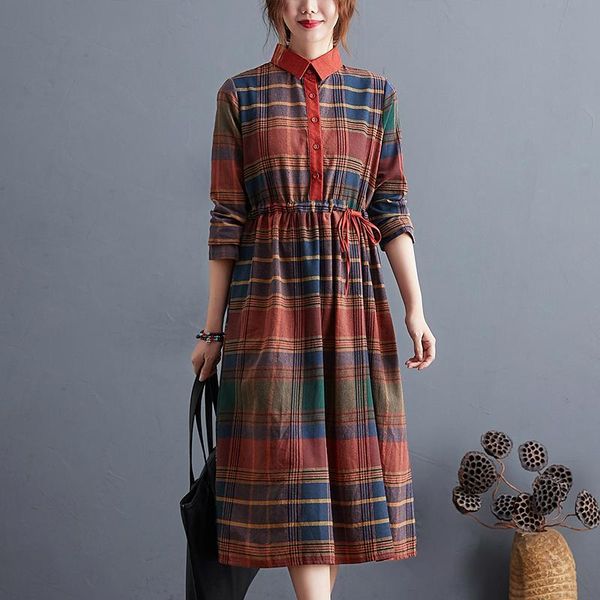 casual dresses 2021 arrival long sleeve korea style plaid women blouse shirts autumn spring dress draw string slim office lady work, Black;gray
casual dresses 2021 arrival long sleeve korea style plaid women blouse shirts autumn spring dress draw string slim office lady work, Black;gray