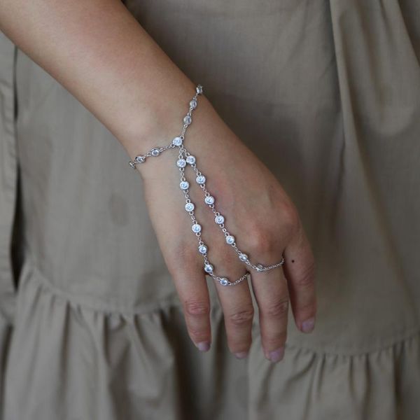 charm bracelets elegance multi layer chain tassel women's bracelet bangle slave finger jewelry tiny drop cz station for women, Golden;silver
charm bracelets elegance multi layer chain tassel women's bracelet bangle slave finger jewelry tiny drop cz station for women, Golden;silver