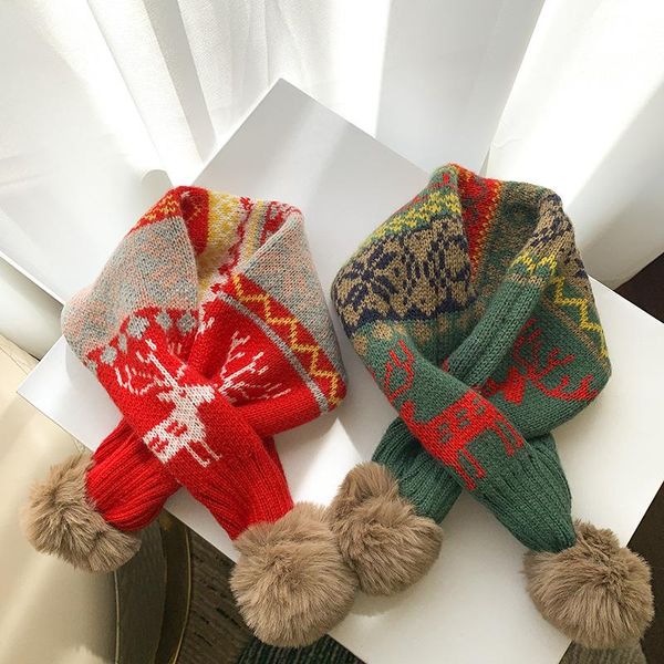 scarves girls children's winter scarf boys christmas 2021 warm autumn and cute deer wool ball snood girl wrap apparel, Blue;gray
scarves girls children's winter scarf boys christmas 2021 warm autumn and cute deer wool ball snood girl wrap apparel, Blue;gray