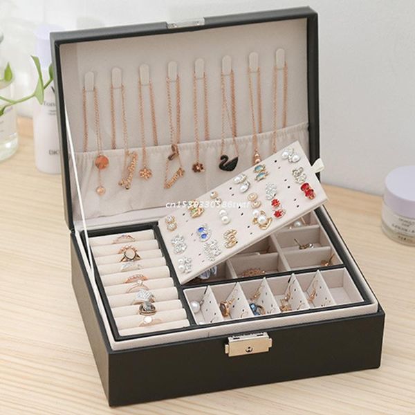 jewelry pouches, bags protable travel pu double layers box display organizer earrings rings necklaces storage holder dropship, Pink;blue
jewelry pouches, bags protable travel pu double layers box display organizer earrings rings necklaces storage holder dropship, Pink;blue