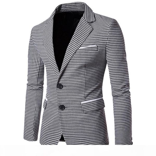 nibesser casual plaid print men blazer fashion long sleeve wedding dress coat autumn white social business mens blazer jacket, White;black
nibesser casual plaid print men blazer fashion long sleeve wedding dress coat autumn white social business mens blazer jacket, White;black