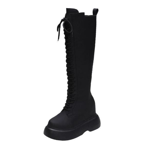 boots 2021 autumn women long wedge heel knight shoes woman winter knee high leather motorcycle female footwear, Black
boots 2021 autumn women long wedge heel knight shoes woman winter knee high leather motorcycle female footwear, Black
