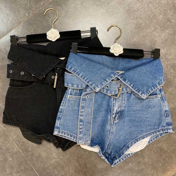 faop summer design high waist wide leg denim shorts with belt women short jeans streetwear fashion gb499 210709, White;black
faop summer design high waist wide leg denim shorts with belt women short jeans streetwear fashion gb499 210709, White;black