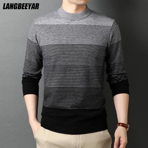 men's sweaters fashion brand knit pullover striped knitted sweater men designer autum winter casual jumper clothing, White;black
men's sweaters fashion brand knit pullover striped knitted sweater men designer autum winter casual jumper clothing, White;black