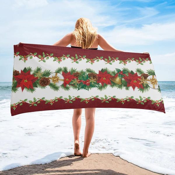 towel christmas flower berry bell gift rectangular beach quick dry microfiber blanket for adults kids outdoor
towel christmas flower berry bell gift rectangular beach quick dry microfiber blanket for adults kids outdoor