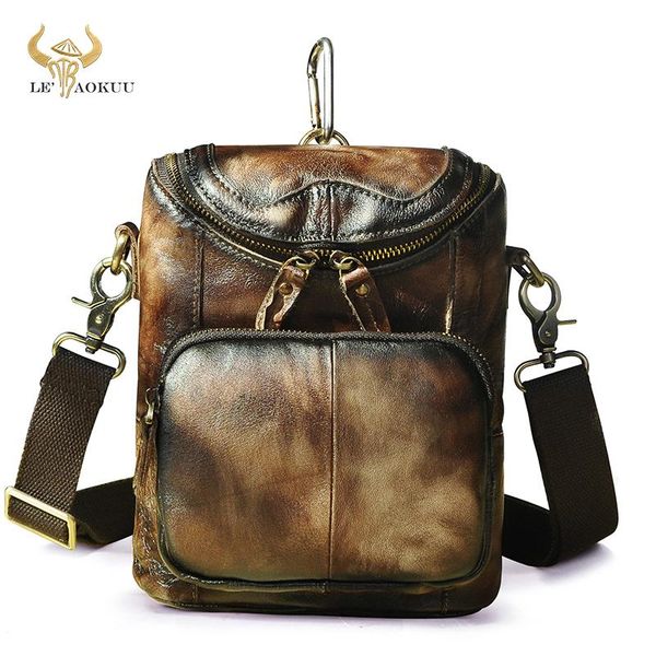 coffee soft quality leather men design hook crossbody messenger bag fashion travel fanny waist belt bag cigarette pouch 611-74 
coffee soft quality leather men design hook crossbody messenger bag fashion travel fanny waist belt bag cigarette pouch 611-74