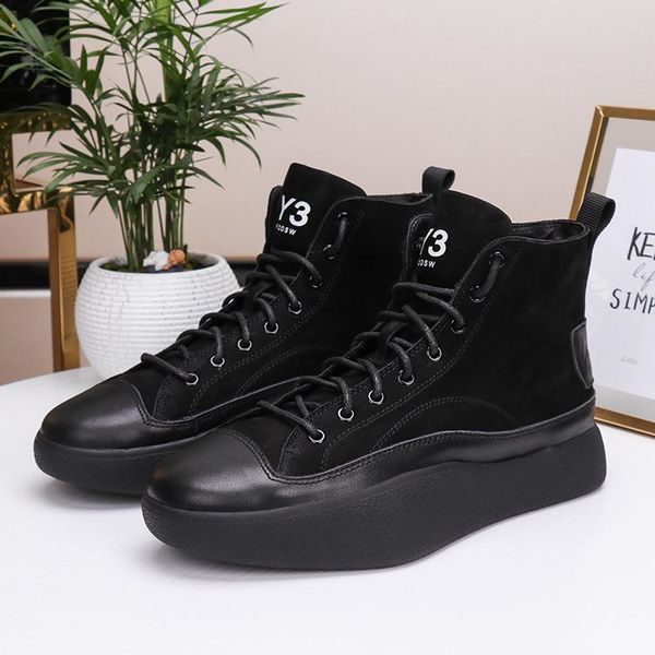 dress shoes original 2021 fashion y3 fodsw men europe station genuine leather high casual sneakers women kgdby3 lovers boots, Black
dress shoes original 2021 fashion y3 fodsw men europe station genuine leather high casual sneakers women kgdby3 lovers boots, Black