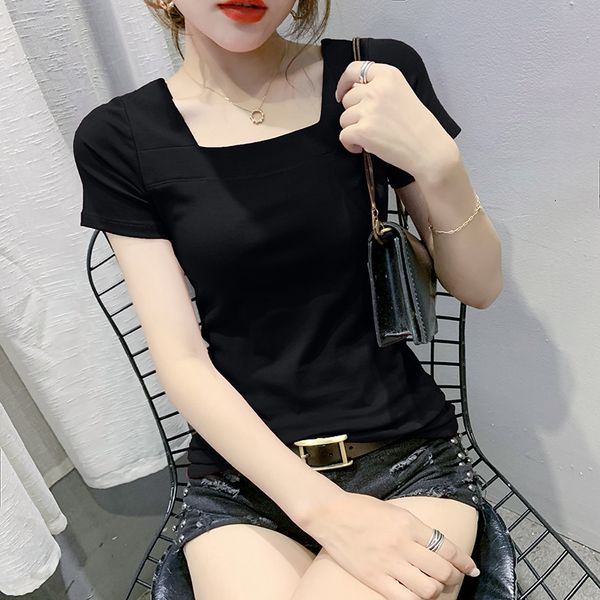 2021 new summer european clothes fashion solid vintage square collart-shirt women ropa mujer bottoming shirt all match tees t07407 li2q, White
2021 new summer european clothes fashion solid vintage square collart-shirt women ropa mujer bottoming shirt all match tees t07407 li2q, White