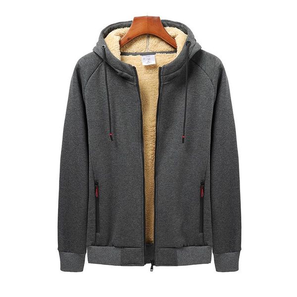 men's hoodies & sweatshirts winter thicken hoodie men lamb cashmere sweatshirt slim fit fashion pullovers warm pocket hooded jacket, Black
men's hoodies & sweatshirts winter thicken hoodie men lamb cashmere sweatshirt slim fit fashion pullovers warm pocket hooded jacket, Black