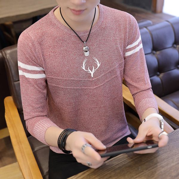 2021 new men brand slim print shirt sweaters the long neck thin sleeve casual korean fashion homme plus size -xxxl clothes rlrl, White;black
2021 new men brand slim print shirt sweaters the long neck thin sleeve casual korean fashion homme plus size -xxxl clothes rlrl, White;black