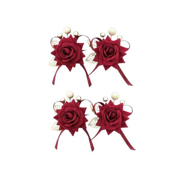 4pcs simulation rose brooch romantic wedding decor realistic bridal bridegroom corsage wedding dress accessory
4pcs simulation rose brooch romantic wedding decor realistic bridal bridegroom corsage wedding dress accessory