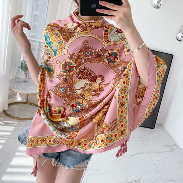 2020 new net red thickened national style sunscreen shawl travel p versatile cotton and hemp scarf women, Blue;black
2020 new net red thickened national style sunscreen shawl travel p versatile cotton and hemp scarf women, Blue;black
