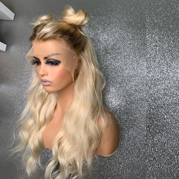 synthetic wigs ombre blonde 1b613 color deep wave transparent lace front wig for black women with preplucked heat ressistant
synthetic wigs ombre blonde 1b613 color deep wave transparent lace front wig for black women with preplucked heat ressistant