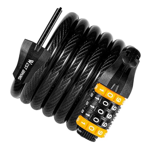 bike locks 1pc password lock 5 digit anti theft 
bike locks 1pc password lock 5 digit anti theft