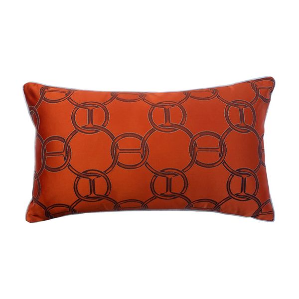hinyeatex fashion classic geometric chain circle dark orange pipping 30x50cm home decor lumbar pillows soft waist designer cushion cover
hinyeatex fashion classic geometric chain circle dark orange pipping 30x50cm home decor lumbar pillows soft waist designer cushion cover