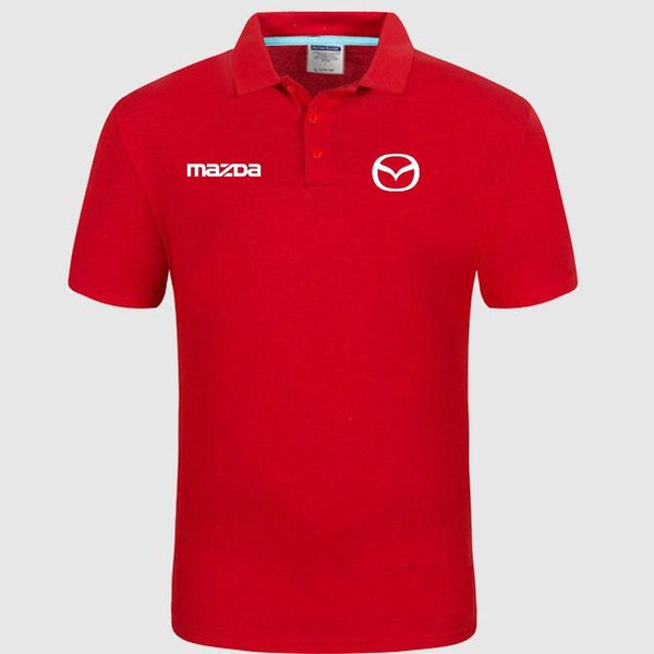 men's polos 2021 summer fashion quality logo mazda classic brand men shirt casual solid short sleeve cotton, White;black
men's polos 2021 summer fashion quality logo mazda classic brand men shirt casual solid short sleeve cotton, White;black