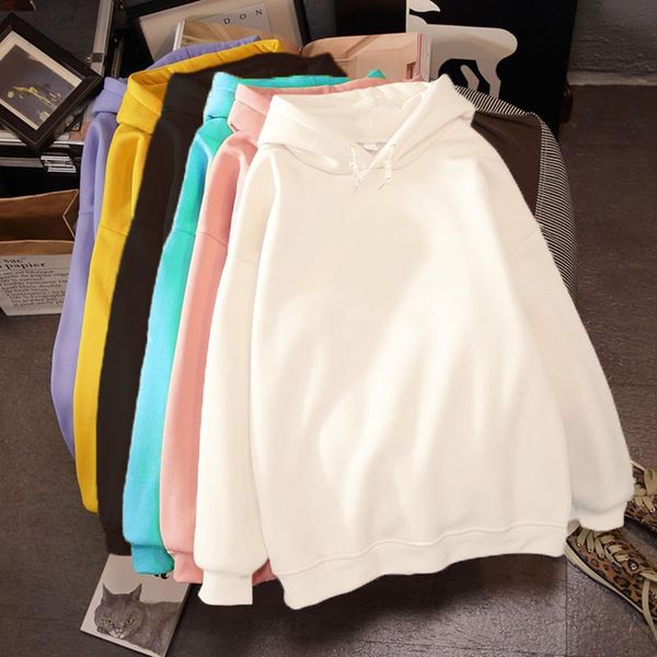 women's hoodies & sweatshirts 2021 winter harajuku couple sweatshirt women avocado solid korean fashion streetwear female pullovers coa, Black
women's hoodies & sweatshirts 2021 winter harajuku couple sweatshirt women avocado solid korean fashion streetwear female pullovers coa, Black