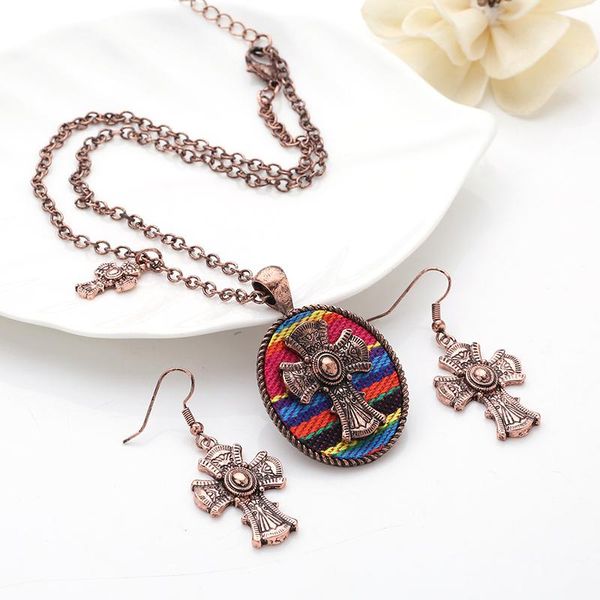 pendant necklaces boho cross alloy necklace sets men women antique copper plated necklacegray african bohemia neck jewelry, Silver
pendant necklaces boho cross alloy necklace sets men women antique copper plated necklacegray african bohemia neck jewelry, Silver