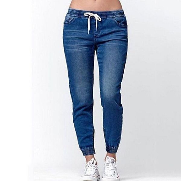 women's jeans 2021 autumn loose large elastic waist lace up womens colored skinny plus size woman pants, Blue
women's jeans 2021 autumn loose large elastic waist lace up womens colored skinny plus size woman pants, Blue