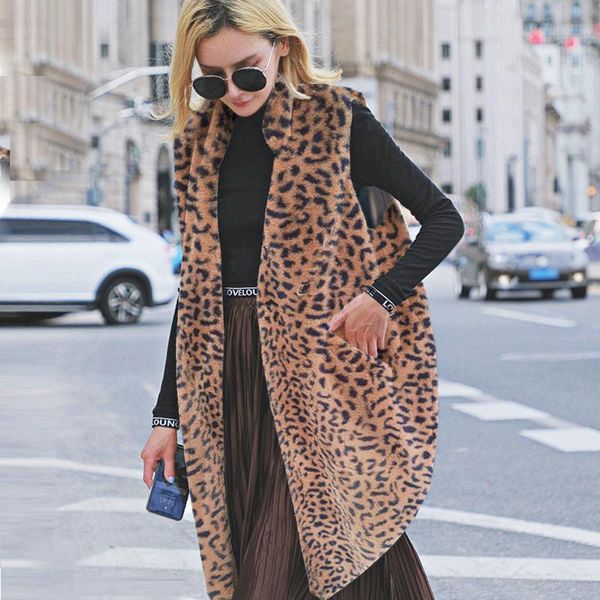 women's fur & faux ayualin sleeveless autumn winter warm furry coats rex long jacket for women thick casual streetwear outwear 2021, Black
women's fur & faux ayualin sleeveless autumn winter warm furry coats rex long jacket for women thick casual streetwear outwear 2021, Black