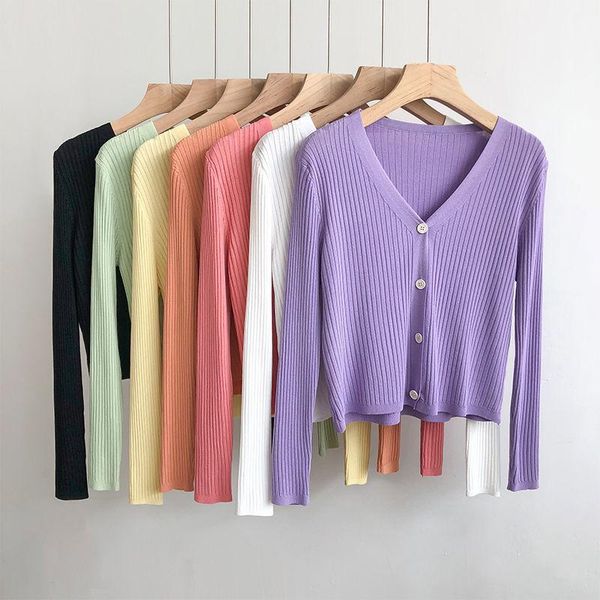 women's knits & tees ice silk knitted cardigan 2021 summer candy color shawl v-neck thin air conditioning sunscreen shirt multicolor to, White
women's knits & tees ice silk knitted cardigan 2021 summer candy color shawl v-neck thin air conditioning sunscreen shirt multicolor to, White