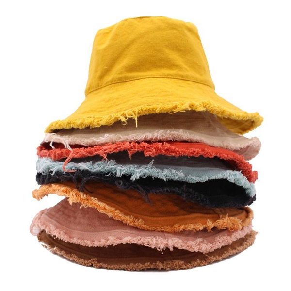wide brim hats cotton fringed fisherman cap soft aluminum wire shape water wash bucket hat women's four seasons solid outing basin, Blue;gray
wide brim hats cotton fringed fisherman cap soft aluminum wire shape water wash bucket hat women's four seasons solid outing basin, Blue;gray