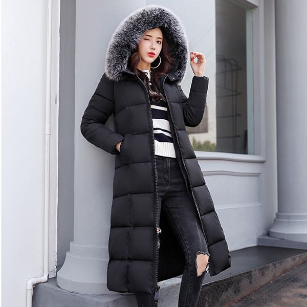 women's jackets winter fat mm down cotton padded clothes women's middle and long over knee size slim fit trendy large wool collar, Black;brown
women's jackets winter fat mm down cotton padded clothes women's middle and long over knee size slim fit trendy large wool collar, Black;brown