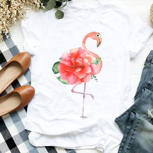 men lady flower flamingo mens t shirts cute elegant 90s trend fashion print shirt clothes graphic female, White;black 
men lady flower flamingo mens t shirts cute elegant 90s trend fashion print shirt clothes graphic female, White;black