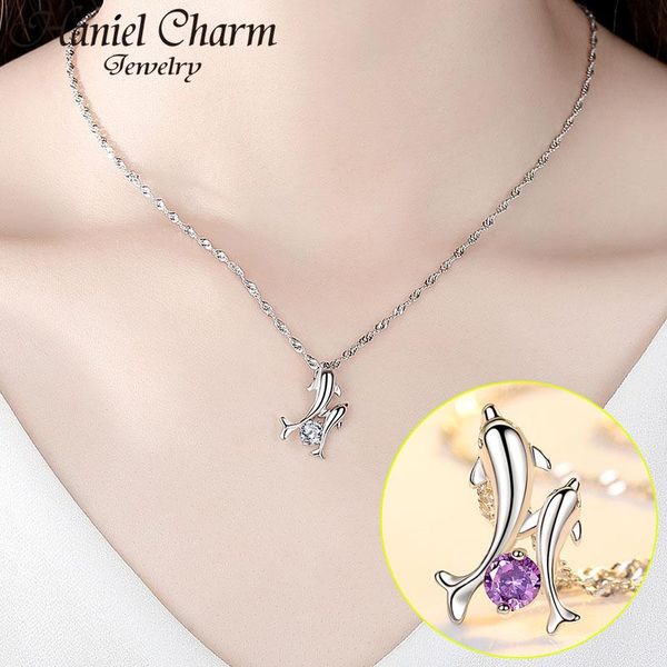 chains 2021 925 sterling silver dolphin pendant crystal rhinestone necklace female refinement gorgeous temperament fashion jewelry
chains 2021 925 sterling silver dolphin pendant crystal rhinestone necklace female refinement gorgeous temperament fashion jewelry