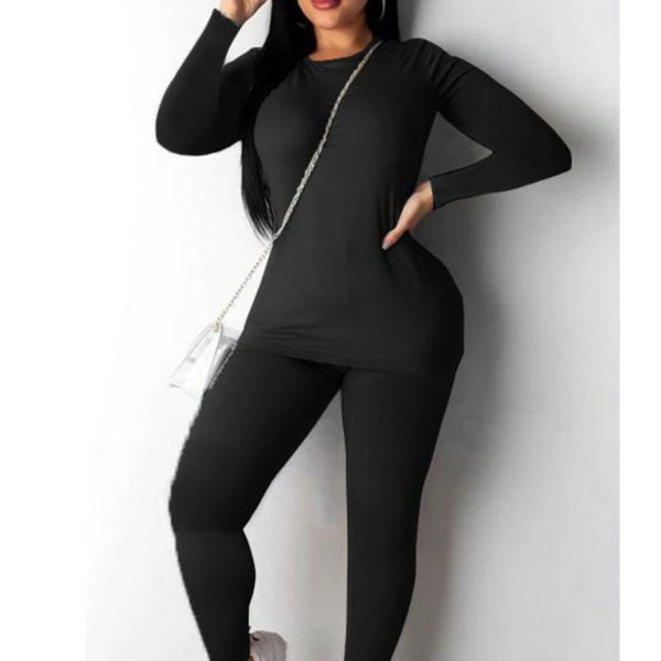 women's tracksuits casual clothes ladies solid color two pieces long sleeve t-shirts pants leggings women spring autumn fitness set, Gray
women's tracksuits casual clothes ladies solid color two pieces long sleeve t-shirts pants leggings women spring autumn fitness set, Gray