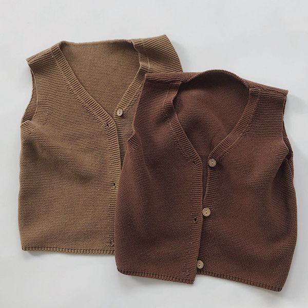 2021 new children vest sweater cotton knitted toddler boy winter clothes kids sleeveless single-breasted girls casual loose sweaters te, Blue
2021 new children vest sweater cotton knitted toddler boy winter clothes kids sleeveless single-breasted girls casual loose sweaters te, Blue