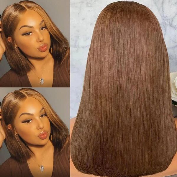 lace wigs 180% density #4 dark brown 13x4 short bob front human hair for women brazilian remy 4x4 straight closure wig, Black;brown
lace wigs 180% density #4 dark brown 13x4 short bob front human hair for women brazilian remy 4x4 straight closure wig, Black;brown