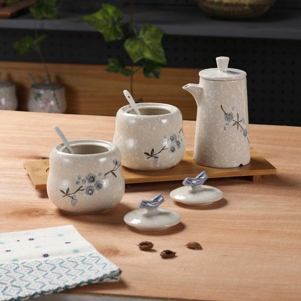 storage bottles & jars snowflake ceramic seasoning jar set salt sugar pepper container kitchen sauce spice rack vinegar oiler pot bottle
storage bottles & jars snowflake ceramic seasoning jar set salt sugar pepper container kitchen sauce spice rack vinegar oiler pot bottle