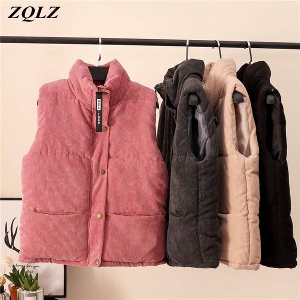 zqlz spring autumn vest coat women new casual sleeveless jacket female black cotton warm slim short waistcoat overcoat mujer, Black;white
zqlz spring autumn vest coat women new casual sleeveless jacket female black cotton warm slim short waistcoat overcoat mujer, Black;white