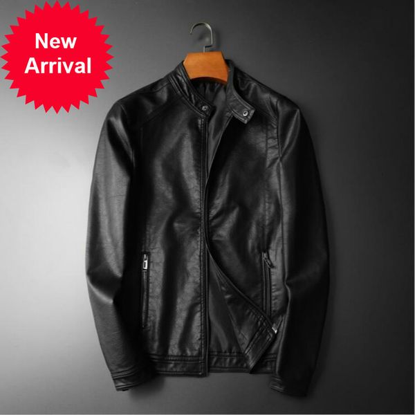 mens pu new leather jacket motorcycle stand collar zipper multi-pocket clothing male fashion coats biker outerwear, Black;brown
mens pu new leather jacket motorcycle stand collar zipper multi-pocket clothing male fashion coats biker outerwear, Black;brown