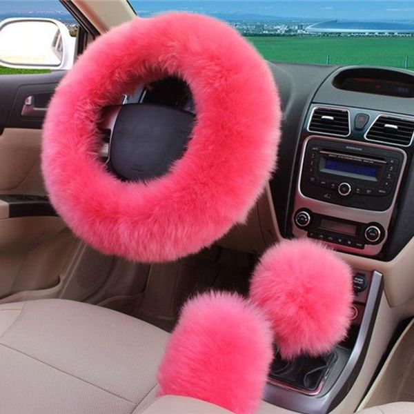cushion/decorative pillow usa stock 3pcs soft warm sheepskin long wool fuzzy steering wheel cover / pink
cushion/decorative pillow usa stock 3pcs soft warm sheepskin long wool fuzzy steering wheel cover / pink