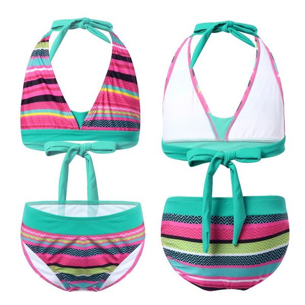 kids swimsuits for girls stripe print halter triangle bikini set two piece beachwear bathing suits children's swimwear for girl
kids swimsuits for girls stripe print halter triangle bikini set two piece beachwear bathing suits children's swimwear for girl