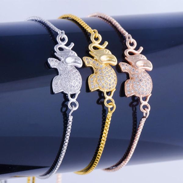 charm bransoletki biżuteria cute cyrkon crystal elephant charms bransoletka handmade miedź micro pave animal bead women bijoux pulseras, Golden;silver
charm bransoletki biżuteria cute cyrkon crystal elephant charms bransoletka handmade miedź micro pave animal bead women bijoux pulseras, Golden;silver