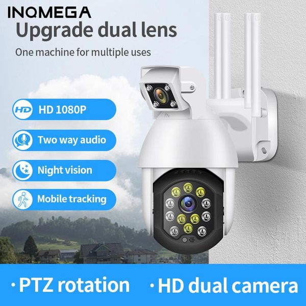 2021 inqmega pzt ip camera dual-lens wifi camera outdoor security cctv security pan tilt 4x digital zoom 2mp onvif ir
2021 inqmega pzt ip camera dual-lens wifi camera outdoor security cctv security pan tilt 4x digital zoom 2mp onvif ir