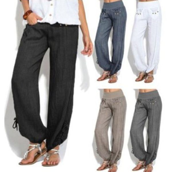 2021 new women high waist harem autumn casual long trousers female buttons pocket sprot pants wide leg sweatpants 8n0l, Black;white
2021 new women high waist harem autumn casual long trousers female buttons pocket sprot pants wide leg sweatpants 8n0l, Black;white