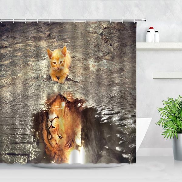 shower curtains cat curtain set reflection lion funny animals print waterproof home bathroom decor screen polyester fabric bath
shower curtains cat curtain set reflection lion funny animals print waterproof home bathroom decor screen polyester fabric bath
