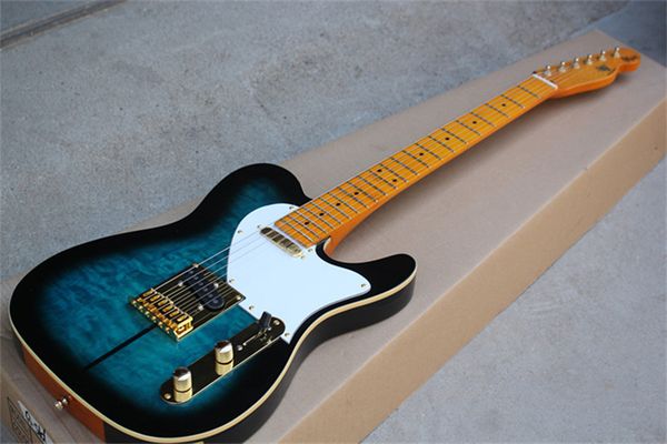 custom shop blueburst tuff dog tele electric guitar telecaster with merle haggard signature maple fingerboard white pickguard gold hardwares
custom shop blueburst tuff dog tele electric guitar telecaster with merle haggard signature maple fingerboard white pickguard gold hardwares